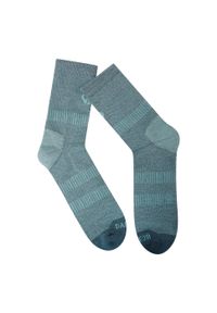 DARE 2B - Wełniane Skarpety Do Chodzenia Merino Dla Dorosłych Unisex. Kolor: szary, wielokolorowy, niebieski. Materiał: wełna. Sport: turystyka piesza