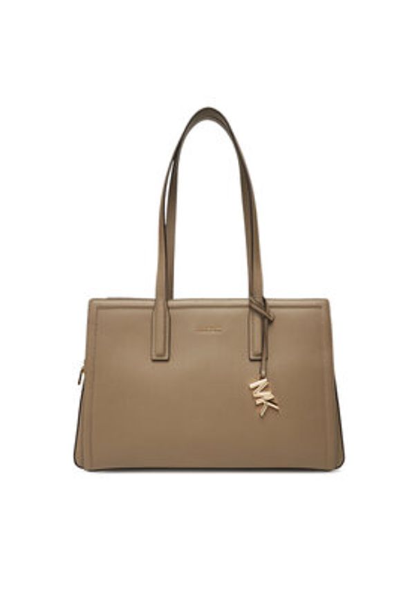 MICHAEL Michael Kors Torebka Laila 30S5G9IT2L Beżowy. Kolor: beżowy. Materiał: skórzane