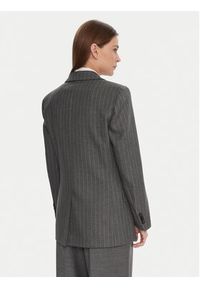 TOMMY HILFIGER - Tommy Hilfiger Marynarka WW0WW48262 Szary Relaxed Fit. Kolor: szary. Materiał: syntetyk #4