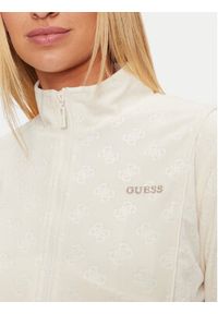 Guess Bluza V4BQ04 KCHS2 Écru Regular Fit. Materiał: syntetyk #5