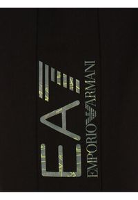 EA7 Emporio Armani Spodnie dresowe 6RBP55 BJEXZ 1200 Czarny Regular Fit. Kolor: czarny. Materiał: bawełna #2