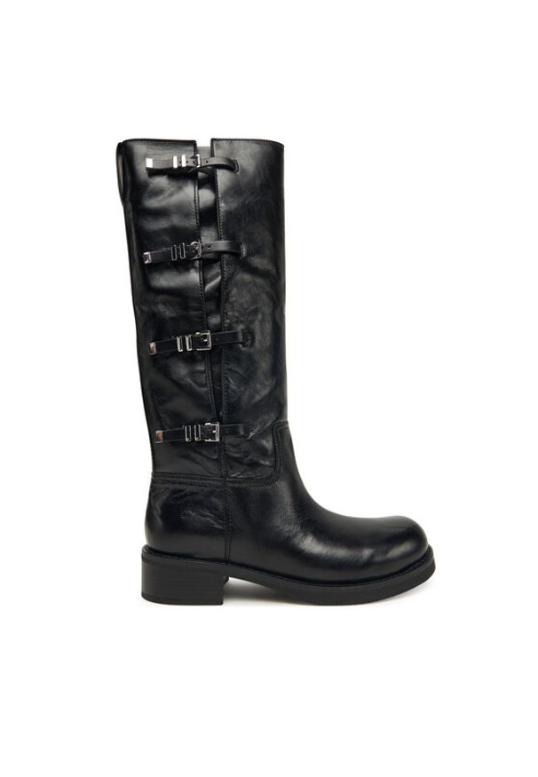 MICHAEL Michael Kors Kozaki Darrington 40F5DTFB6L Czarny. Kolor: czarny. Materiał: skóra