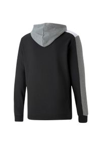 Bluza treningowa męska Puma ESS+ Block Hoodie TR. Kolor: wielokolorowy, szary