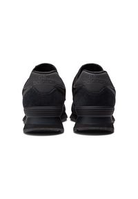 Buty męskie New Balance ML574EVE - czarne. Okazja: na co dzień. Kolor: czarny. Materiał: zamsz, guma, materiał, syntetyk. Szerokość cholewki: normalna. Model: New Balance 574 #5