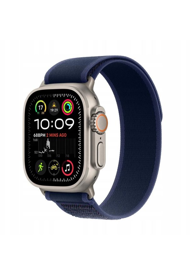 APPLE - Smartwatch Apple Watch Ultra 2 49 mm niebieski z paskiem Ti Blue M/L. Rodzaj zegarka: smartwatch. Kolor: niebieski