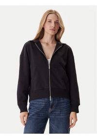 Calvin Klein Bluza LV044C211G Czarny Relaxed Fit. Kolor: czarny. Materiał: bawełna