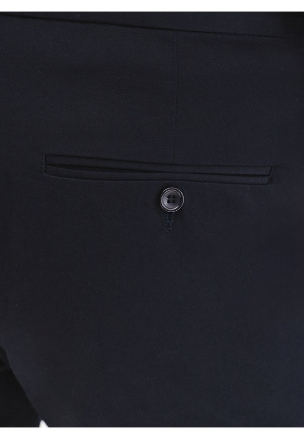 Pako Lorente - PAKO LORENTE - Granatowe szorty męskie z bawełną. Kolor: niebieski, czarny, beżowy. Materiał: bawełna. Wzór: gładki. Sezon: lato