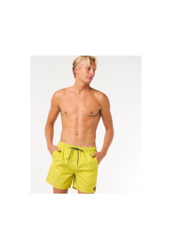Spodenki surfingowe męskie Rip Curl Easy Living Volley Żółty. Kolor: żółty