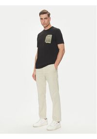 BOSS Chinosy 50534378 Beżowy Regular Fit. Kolor: beżowy. Materiał: bawełna #3