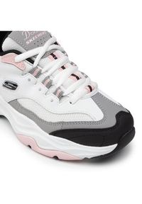 skechers - Skechers Sneakersy Fresh Diva 149492/WBPK Biały. Kolor: biały. Materiał: skóra