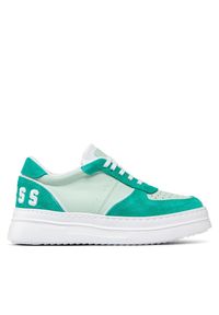 Sneakersy Guess. Kolor: zielony