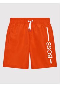 BOSS - Boss Szorty kąpielowe J24768 D Czerwony Regular Fit. Kolor: czerwony. Materiał: syntetyk #8