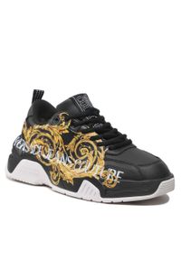Sneakersy Versace Jeans Couture 73YA3SF6 ZP163 G89. Kolor: czarny. Materiał: skóra #1