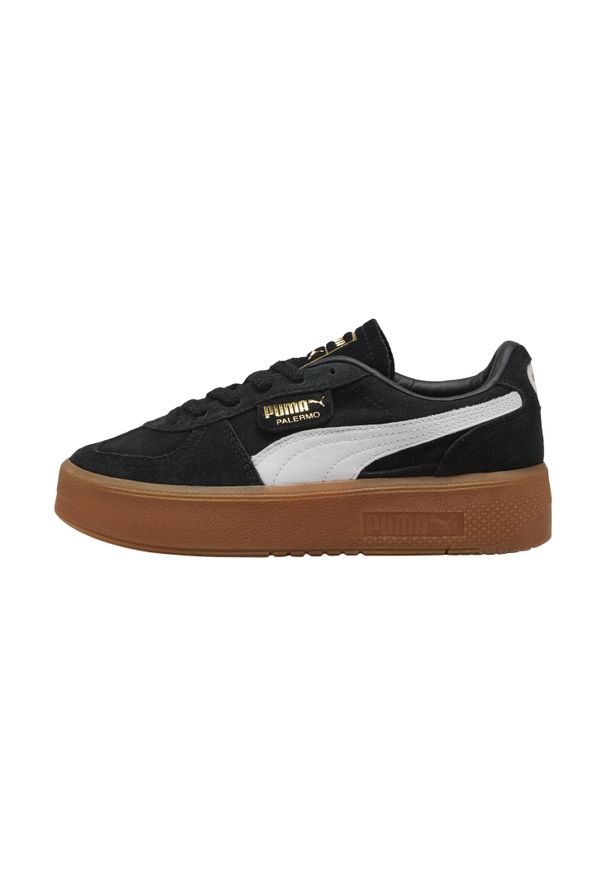 Tenisówki Puma Model Palermo Elevata Kolor Czarny. Kolor: czarny. Materiał: syntetyk, skóra