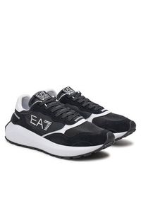 EA7 Emporio Armani Sneakersy X8X186 XK401 N642 Czarny. Kolor: czarny. Materiał: materiał #4