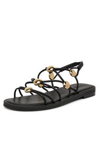 Badura Sandały AZALEA-SLT2357-6 Czarny. Kolor: czarny. Materiał: skóra #2