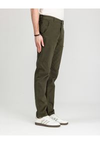 MARCUS - Męskie Spodnie Materiałowe Marcus Gerry Chino 5052 Olive Green 16-200126. Materiał: materiał #7