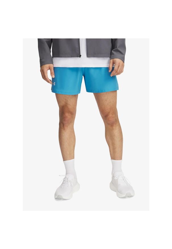 Spodenki treningowe męskie Under Armour Launch 5 Inch Shorts. Kolor: niebieski. Sport: bieganie