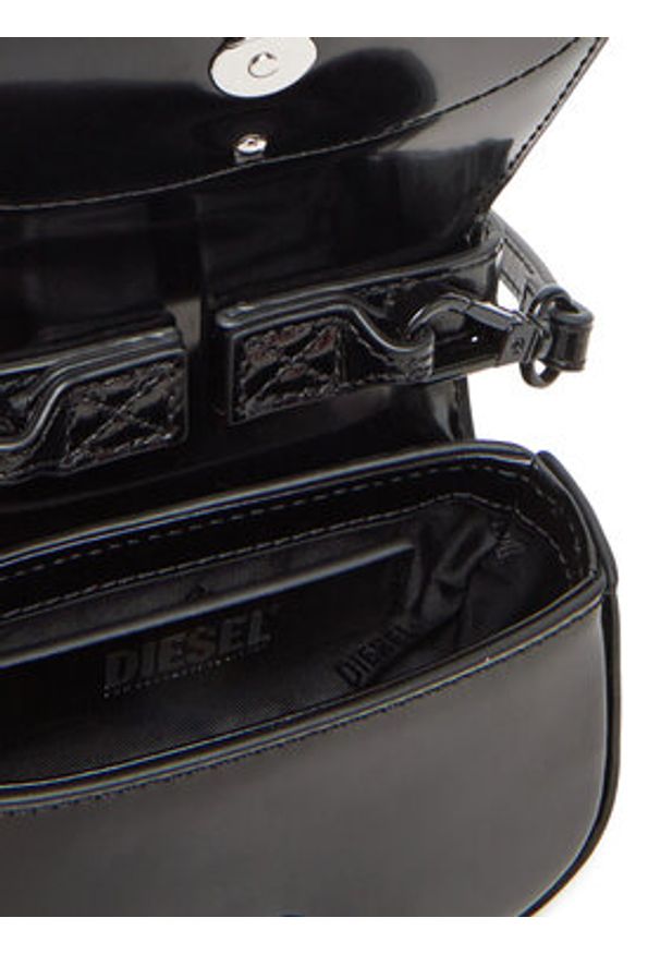 Diesel Torebka X08957 PS202 Czarny. Kolor: czarny. Materiał: skórzane