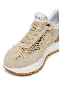 Liu Jo Sneakersy BF4051 TX009 Beżowy. Kolor: beżowy. Materiał: zamsz, skóra