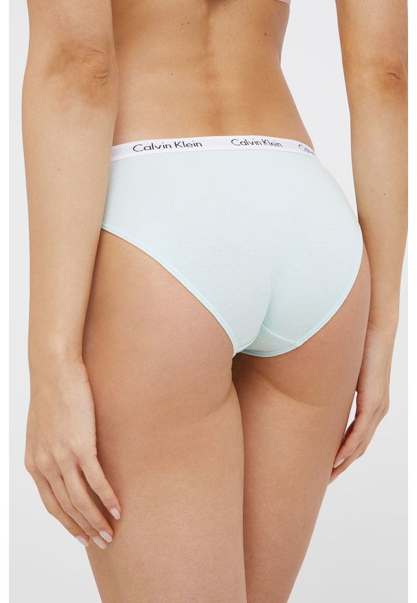 Calvin Klein Underwear - Figi (3-PACK). Kolor: niebieski