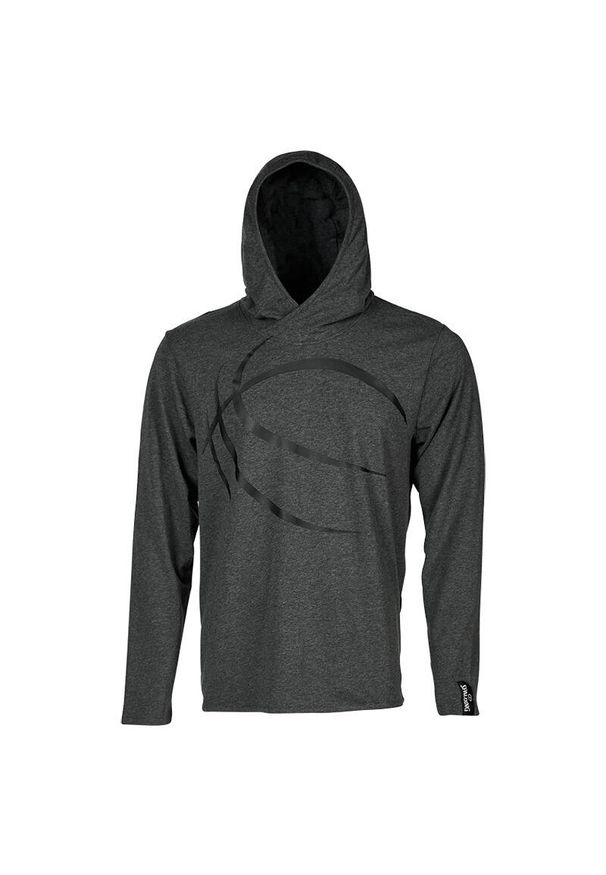 SPALDING - Bluza z kapturem Spalding Street. Typ kołnierza: kaptur. Kolor: szary. Sezon: jesień. Sport: koszykówka