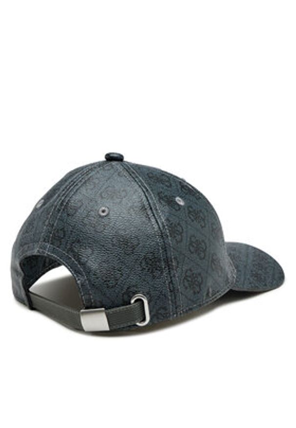 Guess Czapka z daszkiem AM5042 POL01 Czarny. Kolor: czarny. Materiał: skóra