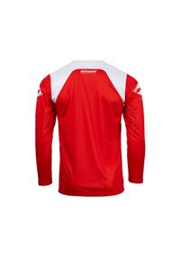 KENNY - Jersey Kenny Track Raw. Kolor: czerwony. Materiał: jersey. Sport: kolarstwo