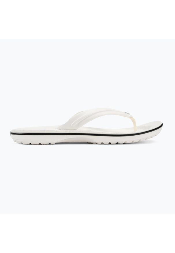 Japonki Crocs Crocband Flip. Kolor: biały. Materiał: materiał, syntetyk