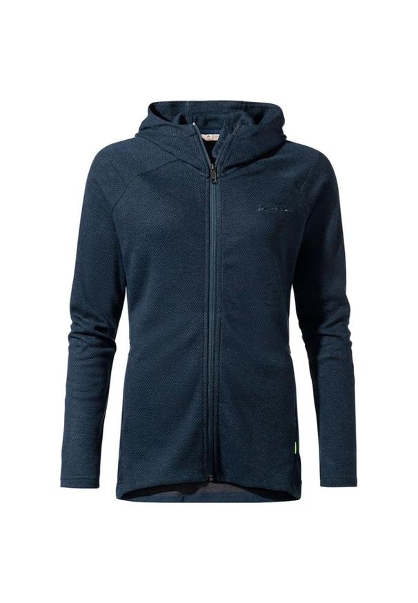 Bluza trekkingowa damska Vaude Redmont Hoody. Kolor: niebieski. Materiał: poliester