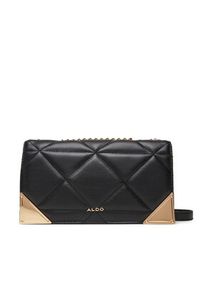 Aldo Torebka Albulasee 14002051 Czarny. Kolor: czarny. Materiał: skórzane #5