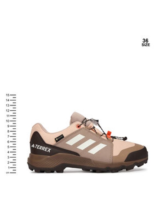 Adidas - adidas Trekkingi Terrex Gore-Tex JR9072 Różowy. Kolor: różowy. Materiał: materiał. Technologia: Gore-Tex. Model: Adidas Terrex. Sport: turystyka piesza