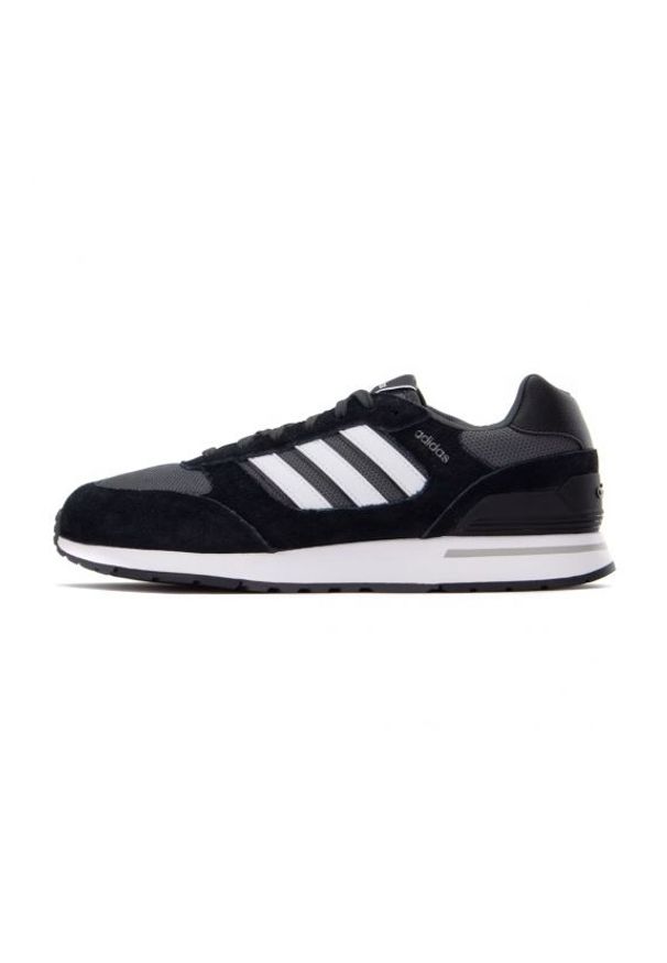 Adidas - Buty adidas Run 80S M GV7302 czarne. Okazja: na co dzień. Kolor: czarny. Materiał: guma, materiał. Szerokość cholewki: normalna. Sport: bieganie