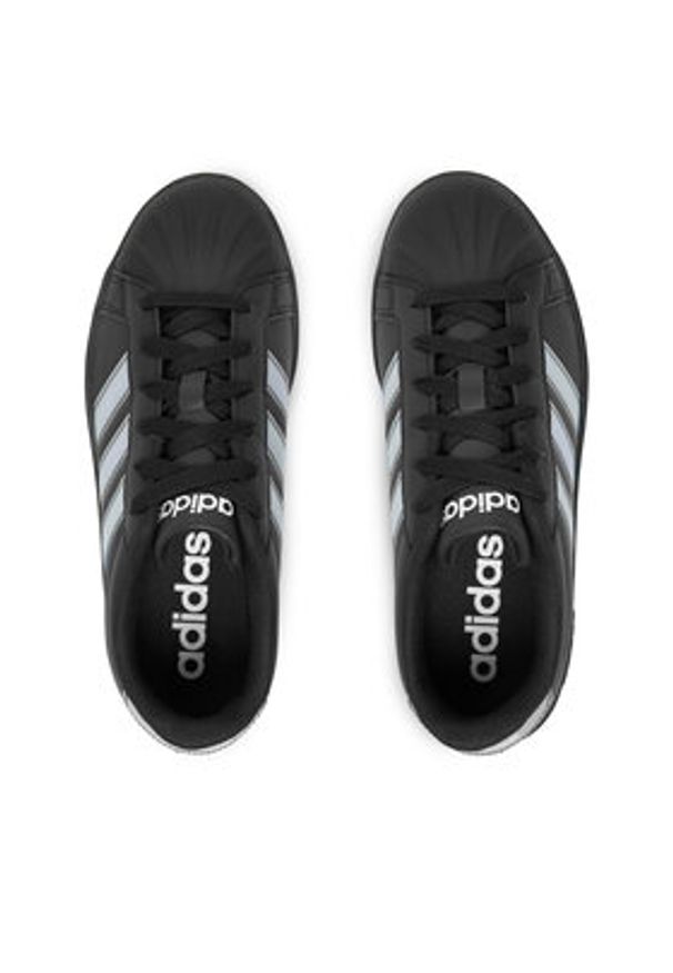 Adidas - adidas Sneakersy Streettalk JQ1806 Czarny. Kolor: czarny. Materiał: skóra