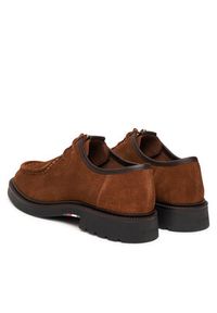 TOMMY HILFIGER - Tommy Hilfiger Półbuty Comfort Lwt Moc Toe FM0FM05589 Brązowy. Kolor: brązowy. Materiał: skóra, zamsz #3