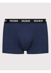 Hugo Komplet 3 par bokserek 50469786 Granatowy. Kolor: niebieski. Materiał: bawełna #5