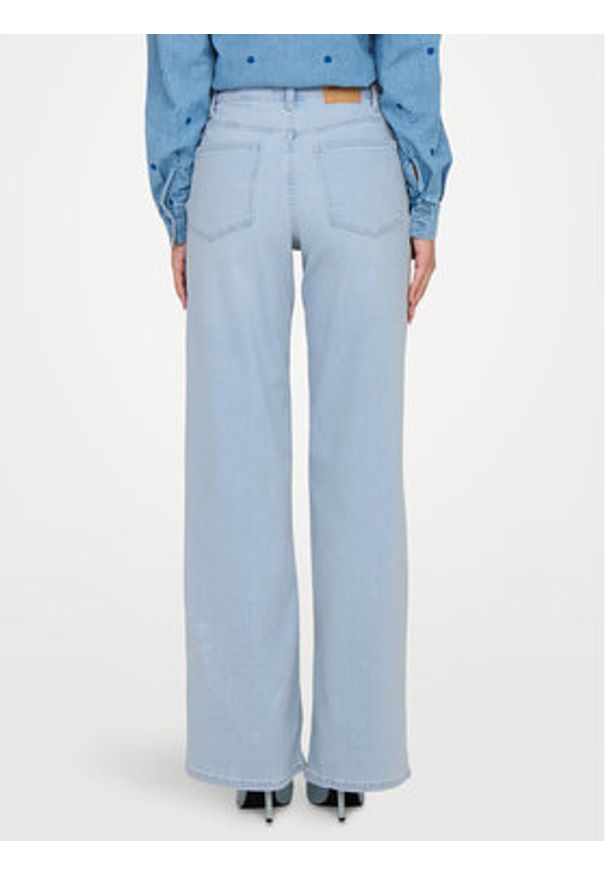 only - ONLY Jeansy Madison 15338289 Błękitny Wide Leg. Kolor: niebieski