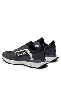 BOSS - Boss Sneakersy Jonah Runn Merb 50517300 Granatowy. Kolor: niebieski. Materiał: materiał #4