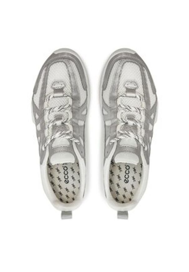 ecco - ECCO Sneakersy Biom C-Trail 80322351366 Srebrny. Kolor: srebrny. Materiał: skóra