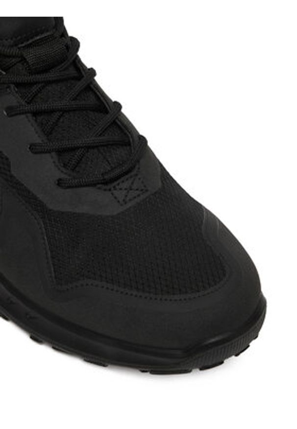 ecco - ECCO Trekkingi Ult-Trn 82432451094 Czarny. Kolor: czarny. Materiał: materiał. Sport: turystyka piesza