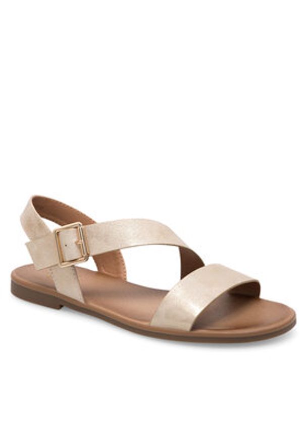 Jenny - JENNY Sandały DARI WS250723-3 Złoty. Kolor: złoty. Materiał: syntetyk