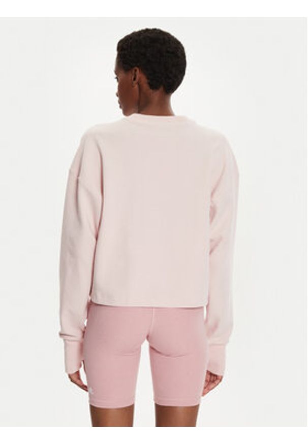 Adidas - adidas Bluza ALL SZN IY6832 Różowy Loose Fit. Kolor: różowy. Materiał: bawełna