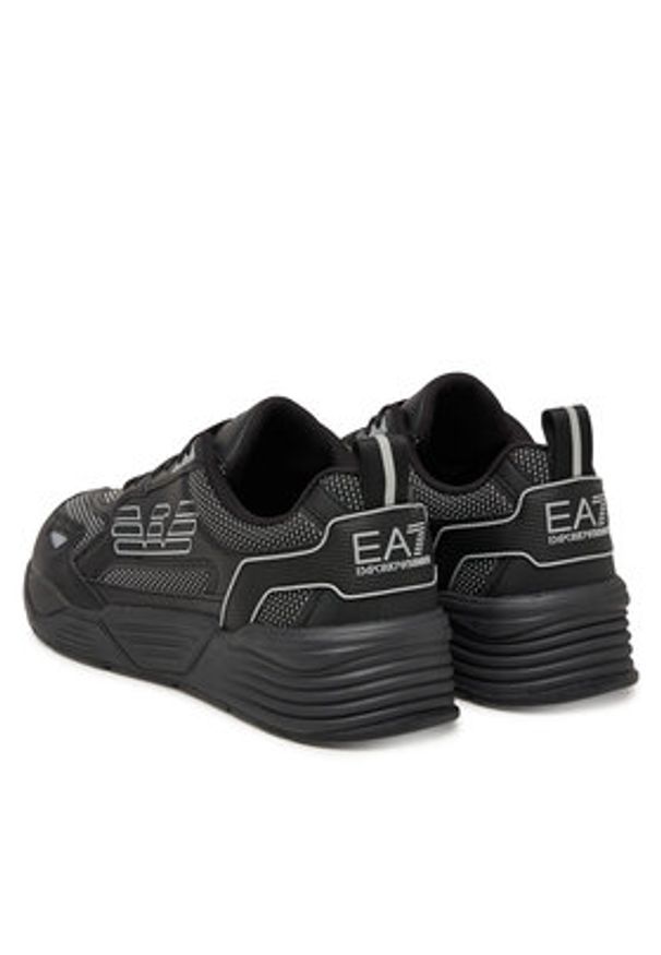 EA7 Emporio Armani Sneakersy 7X000306 AF23595 MZ186 Czarny. Kolor: czarny. Materiał: skóra