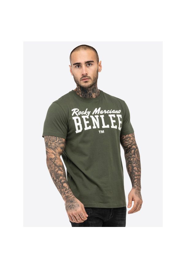 Koszulka Benlee Logo. Kolor: biały, wielokolorowy, zielony