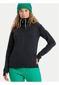 Roxy Bluza techniczna Vertere Full Zip ERJFT04974 Czarny Regular Fit. Kolor: czarny. Materiał: syntetyk #9