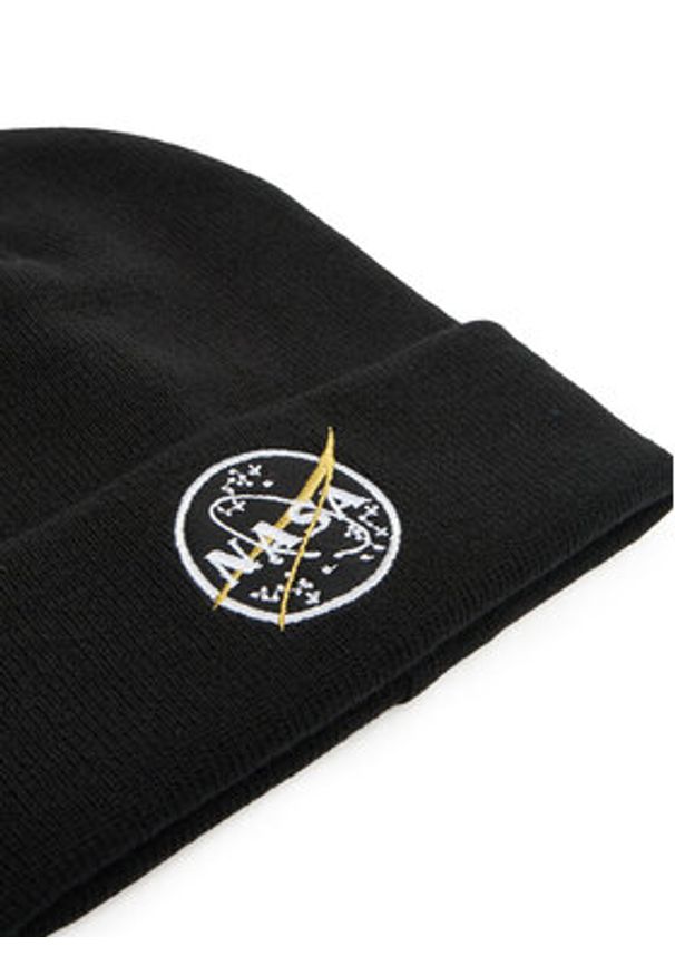 Alpha Industries Czapka Nasa Beanie 198948 Czarny. Kolor: czarny. Materiał: syntetyk