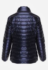 Renee - Granatowa Pikowana Kurtka Zasuwana Blaia. Typ kołnierza: bez kaptura. Kolor: niebieski #8