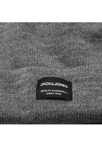Jack & Jones - Jack&Jones Zestaw Czapka i Rękawiczki 12168383 Szary. Kolor: szary. Materiał: syntetyk