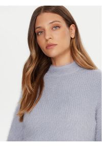 Guess Sweter W4BR25 Z3BH0 Niebieski Regular Fit. Kolor: niebieski. Materiał: syntetyk #4