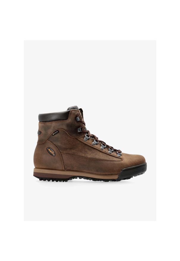 Aku - Buty trekkingowe męskie AKU Slope LTR GTX - dark brown. Kolor: brązowy